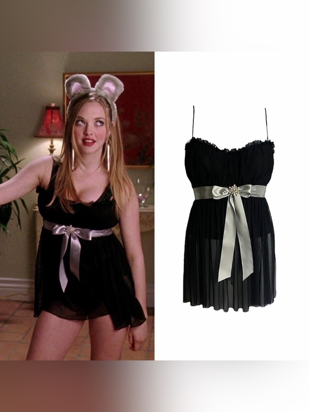 Corset Gemstone Babydoll As Seen On Karen Smith In Mean Girls